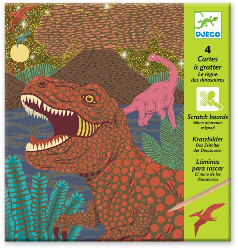 Djeco Nutrinamos kortelės - Dinozaurai ( DJ09726 )