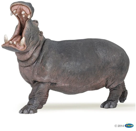 Papo figūrėlė Hipopotamas