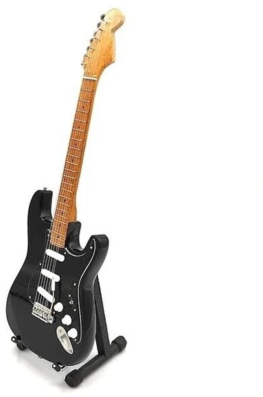 Indominiguitars Miniatiūrinė raudonmedžio gitara, įkvėpta Kurt Cobain – kolekcionieriams