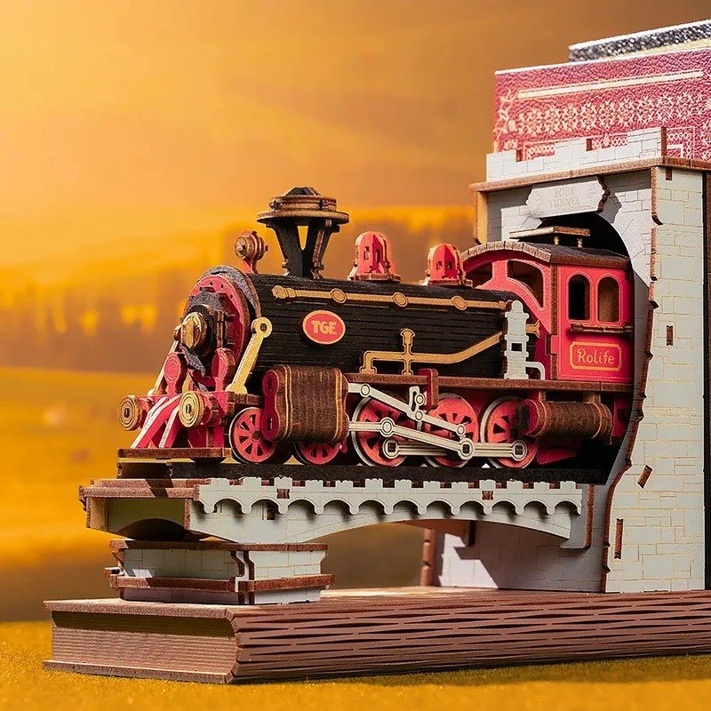 Robotime 3D medinis konstruktorius Century Train