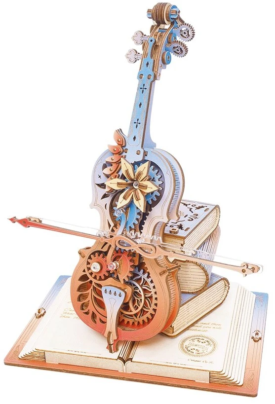 Robotime Muzikinis 3D medinis konstruktorius Svajonių simfonija