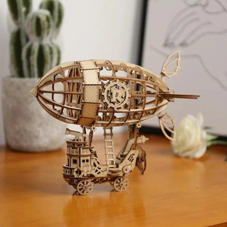Robotime 3D medinis konstruktorius Dirižablis