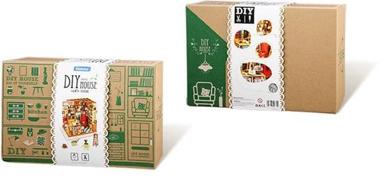 Robotime Mini namas 3D konstruktorius KNYGYNAS