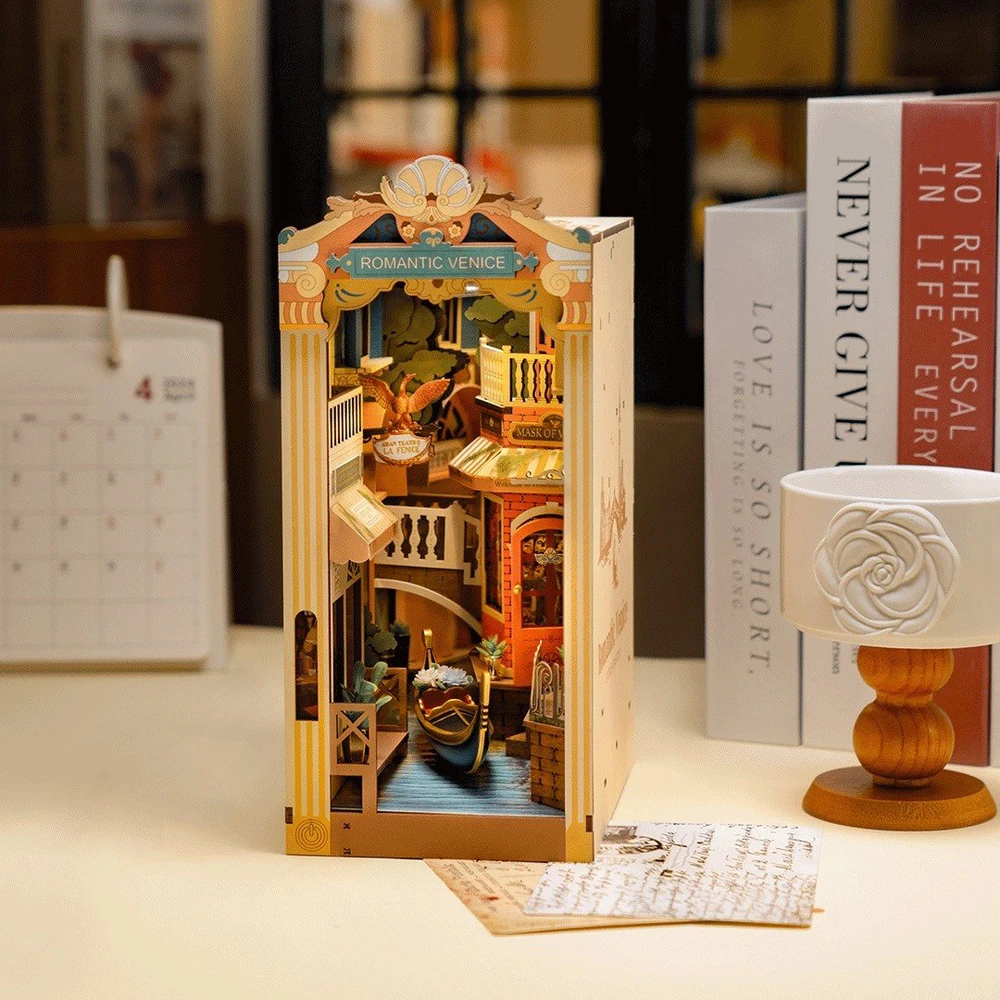 Robotime Mini namas 3D konstruktorius Romantic Venice