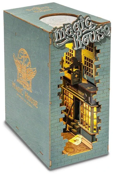 Robotime Mini namas 3D konstruktorius MAGIC HOUSE