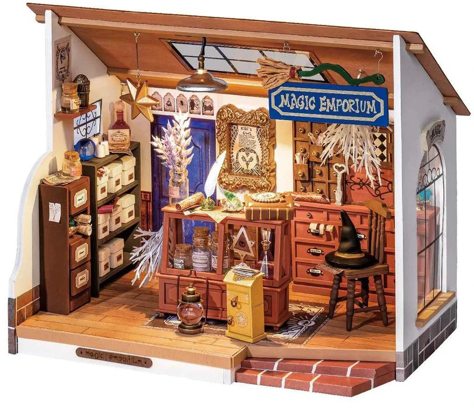 Robotime Mini namas 3D konstruktorius Magic Emporium