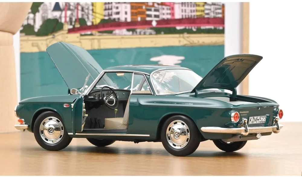 Volkswagen Karmann Ghia 1500, 1963 - 1:18 Norev