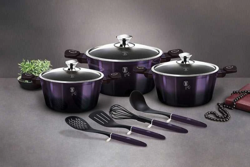 Berlinger Haus Rinkinys GARNKÓW 10 vnt. BERLINGER HAUS BH-7141 PURPLE