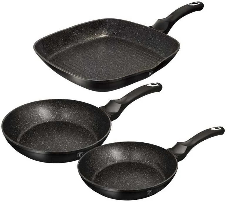 Berlinger Haus wok Metallic Line 20 24 28cm 3vnt.