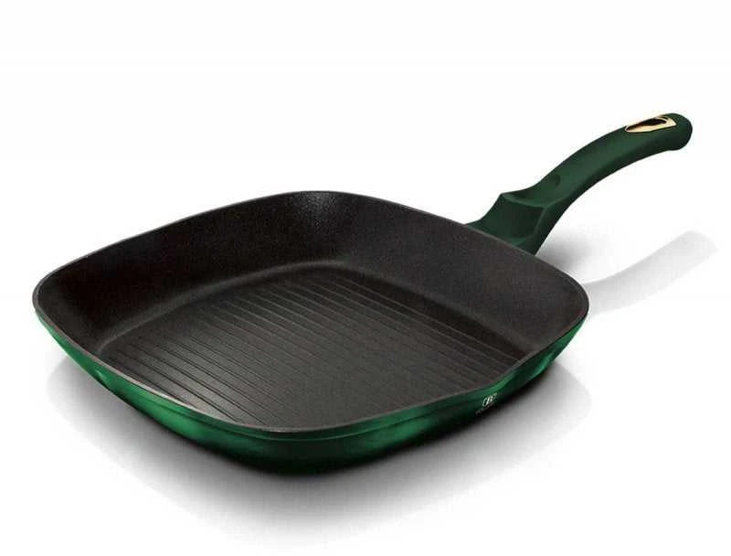 3 TITANO VENTILIATORIŲ RINKINYS BERLINGER HAUS METALLIC EMERALD BH-6167