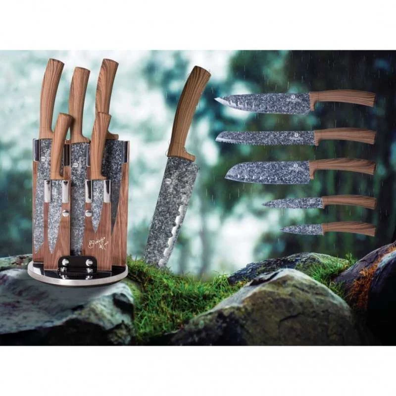 PEILIŲ RINKINYS 6 ELE. BERLINGER HAUS FOREST LINE BH-2160