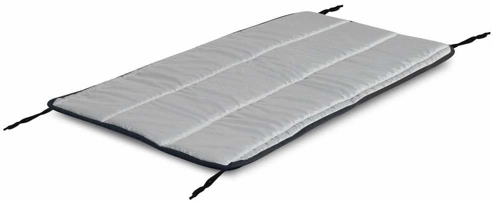 Aio Factory Dygsniuota putplasčio pagalvėlė 100x50 cm tamsiai pilka