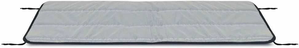 Aio Factory Dygsniuota putplasčio pagalvėlė 100x50 cm tamsiai pilka
