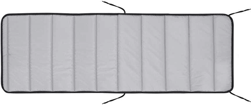 Aio Factory Dygsniuotas putplasčio gulto pagalvėlė, 190x60 cm, tamsiai pilka