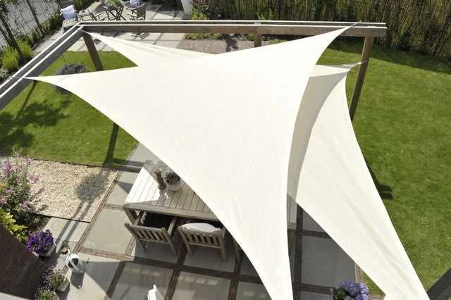 Aio Factory Saulės burė vandeniui atspari nailono 3x3x3m balta