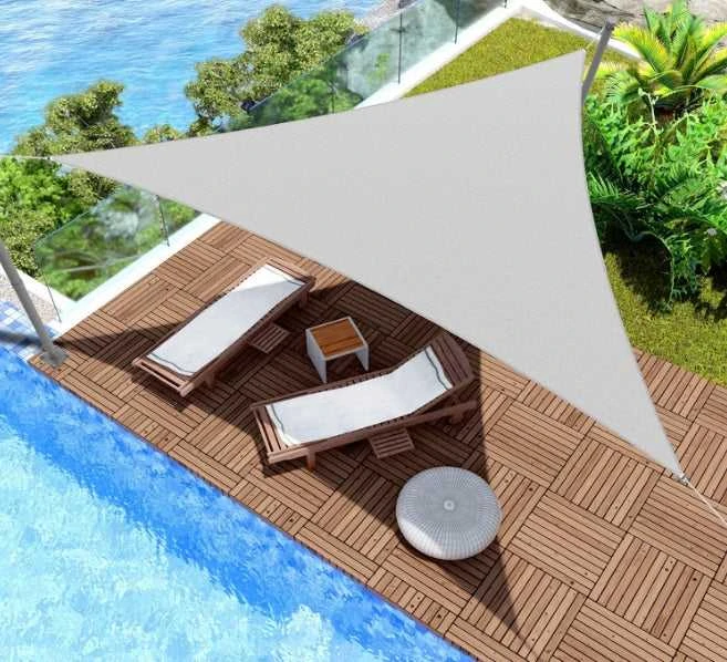 Aio Factory Saulės burė vandeniui atspari nailono 3x3x3m balta