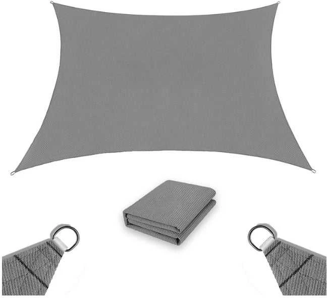 Aio Factory Saulės burė vandeniui atspari nailono 3x2m pilka