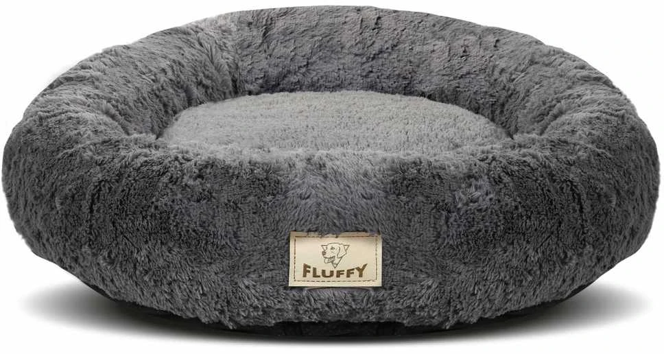 Aio Factory Shaggy lova 100 cm tamsiai pilka nuimama neslystanti