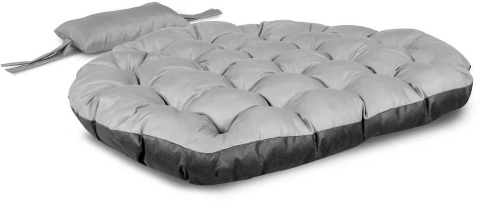 Aio Factory Sodo pagalvėlė 120 cm pakabinamai kėdei, gandro lizdas, vandeniui atspari, pilka