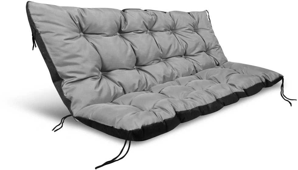 Aio Factory Sodo pagalvėlė 150x50 cm sūpynių suoliukui, padėklui, vandeniui atspari, pilka