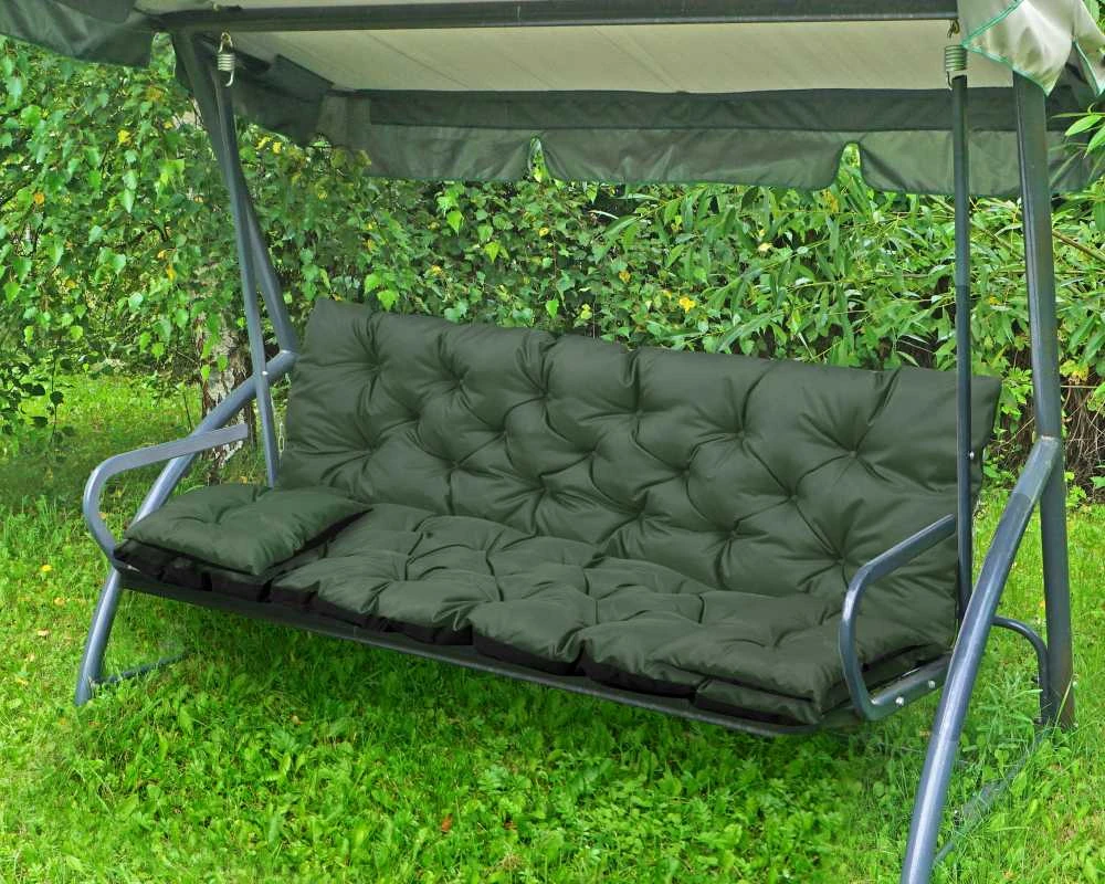 Aio Factory Neperšlampama sodo pagalvėlė, skirta supynėms 180x60x50cm+2 mažos