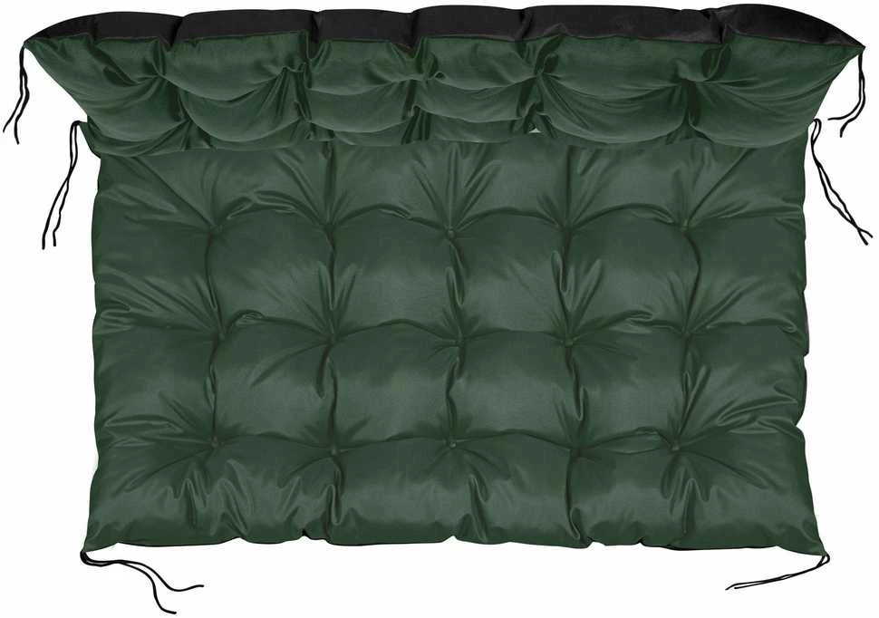 Aio Factory Sodo pagalvėlių komplektas 120/80 cm + 120/40 cm palečių suoliukui, atsparus vandeniui, žalias
