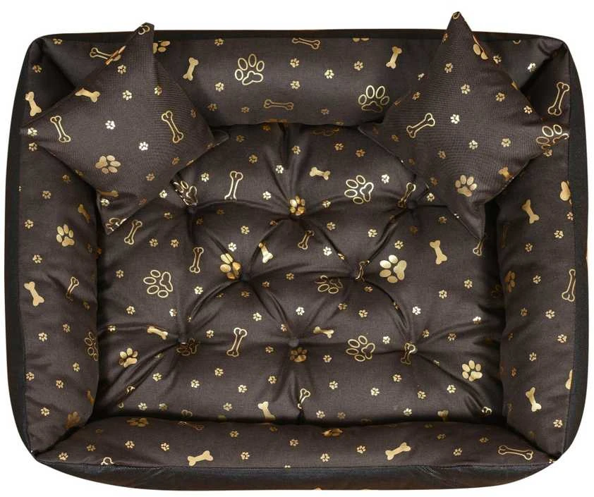 Aio Factory Šuns guolis, 115x95 cm, vandeniui atsparus, auksinių kaulų