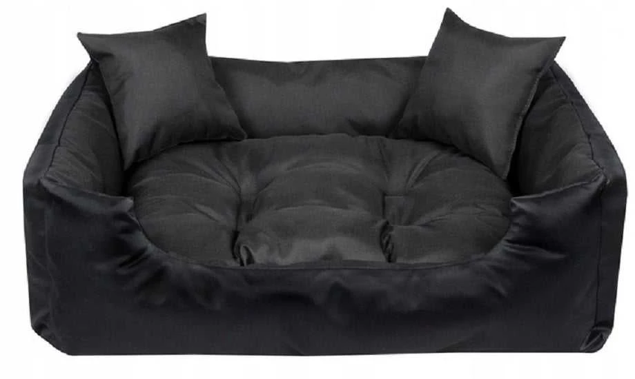 Aio Factory Šuns guolis ECCO kennel 55x45 cm, vandeniui atsparus, juodas