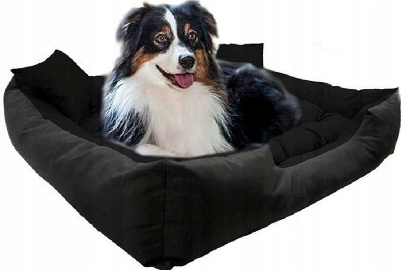 Aio Factory Šuns guolis ECCO kennel 55x45 cm, vandeniui atsparus, juodas