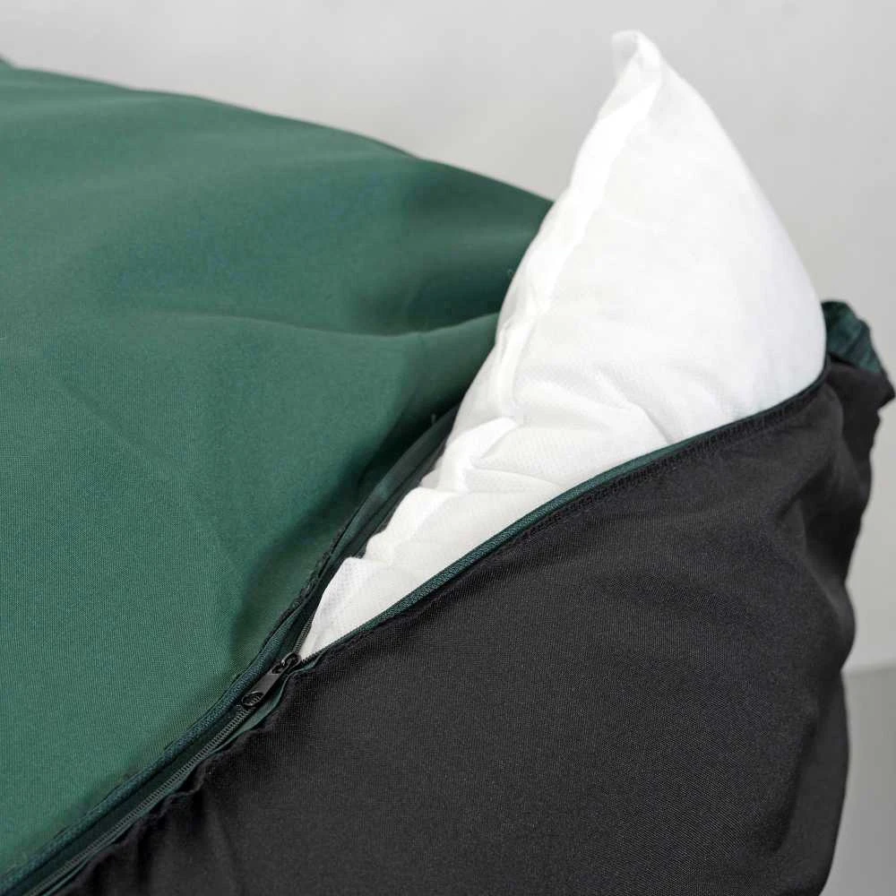 Aio Factory Šuns guolis KINGDOG MM43 115x95 cm, nuimamas, personalizuotas, neslystantis, žalias