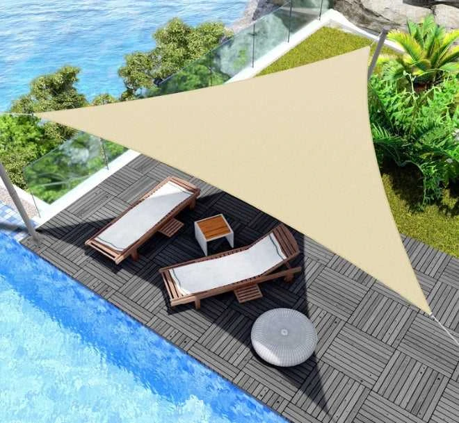 Aio Factory Vandeniui atspari „Codura“ saulės burė 3x3x3m smėlio spalvos