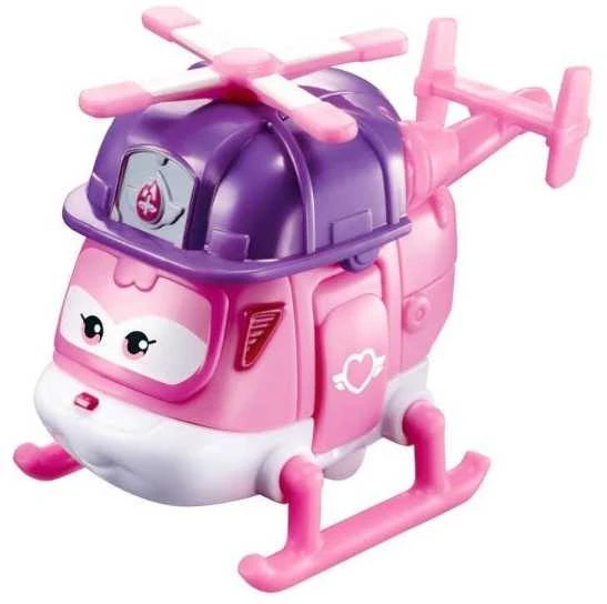 Alpha Group Super Wings transformuojantis robotas Dizzy Rescue 5cm