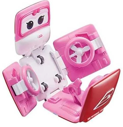 Auldey Super Wings robotas transformeris Dizzy lėktuvas 10 cm