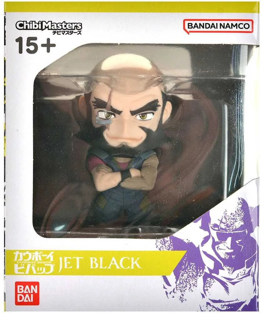 Bandai Cowboy Bebop Jet Juodas figūrėlė 7 cm