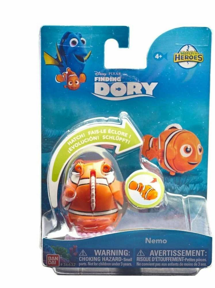 Bandai Finding Dory Hatch n Heroes Bailey kiaušinis