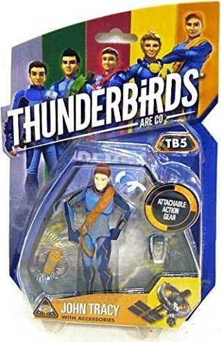 Bandai THUNDERBIRDS veiksmo figūrėlė John Tracy 10cm