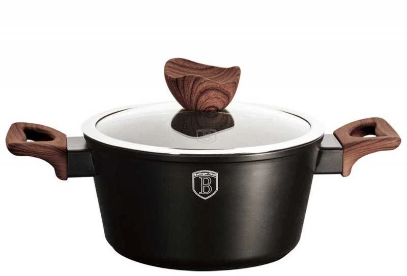 BH-1716 - Granito puodas 2,5 l Berlinger Haus Ebony Rosewood kolekcija