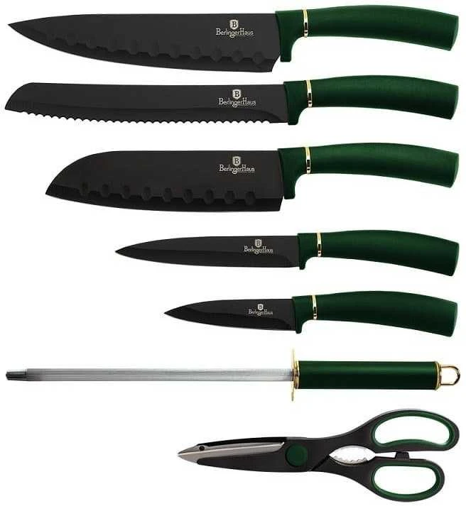 Berlinger Haus Peilių rinkinys 8 vnt. Berlingerhaus Emerald Collection | BH/2563
