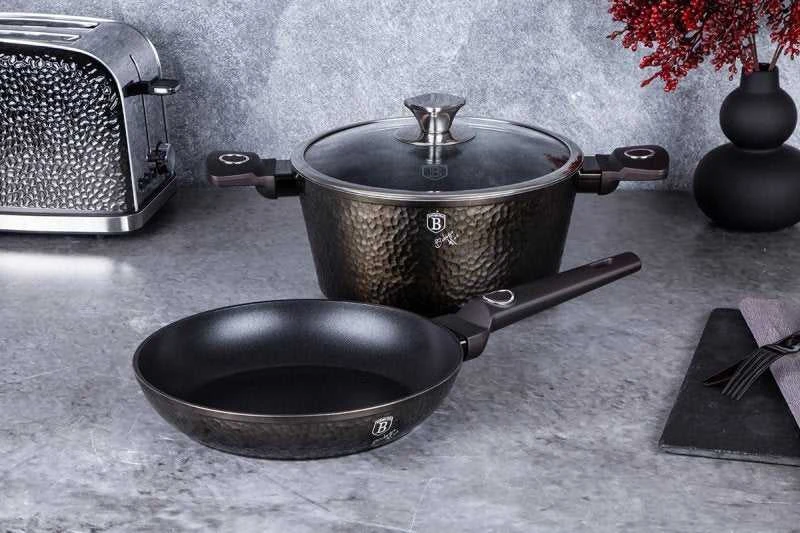 Rinkinys Puodas + PATELNIA 24CM BERLINGER HAUS PRIMAL GLOSS BH-6074