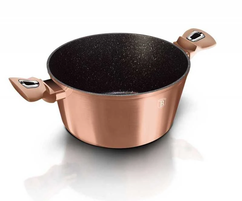 Berlinger namas KOMPLET GARNKÓW 11-EL. BERLINGER HAUS METALLIC LINE ROSE GOLD BH-6191