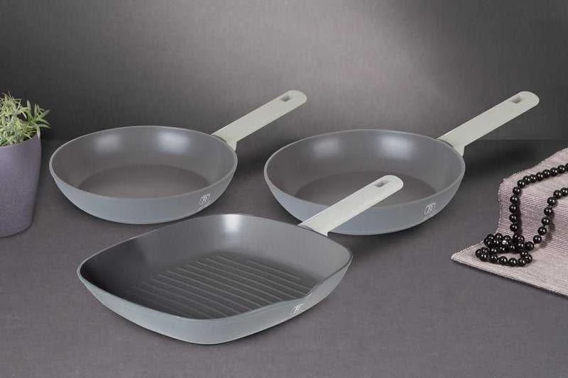 Keptuvė Berlinger Haus komplektas Tytanowa 20 24 28cm