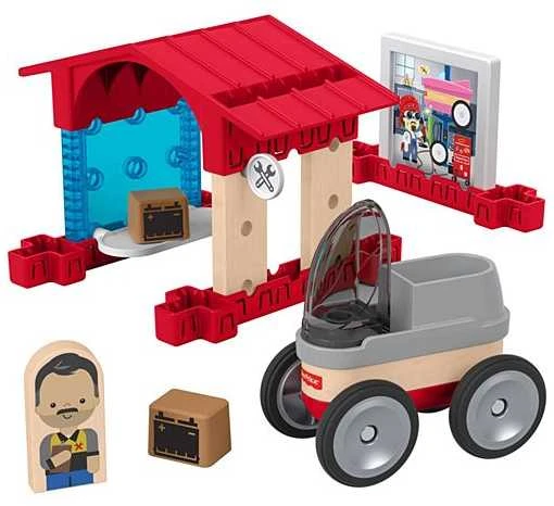 Brak Danych Fisher Price Wonder Makers garažo kaladėlės