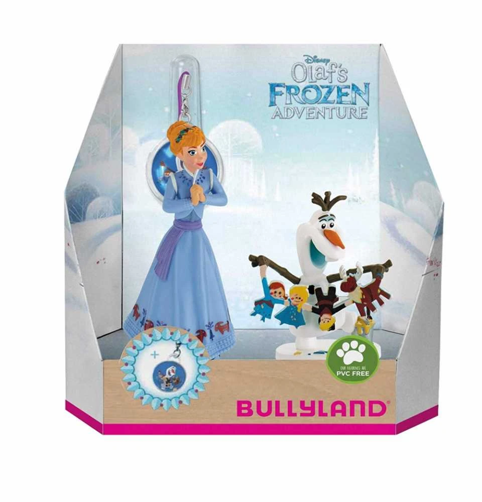 Bullyland *ŠALČIO FIGŪRA ANNA IR OLAF + CHARM