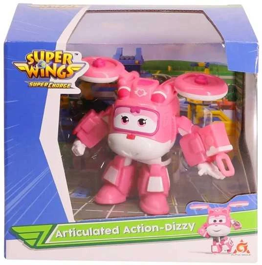 Bullyland "Super Wings" lėktuvas "Articulated Action Dizzy" 8 cm
