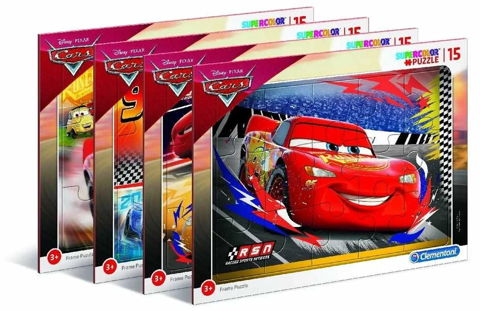 Dėlionė Clementoni Cars Racer Edge 15 el. E