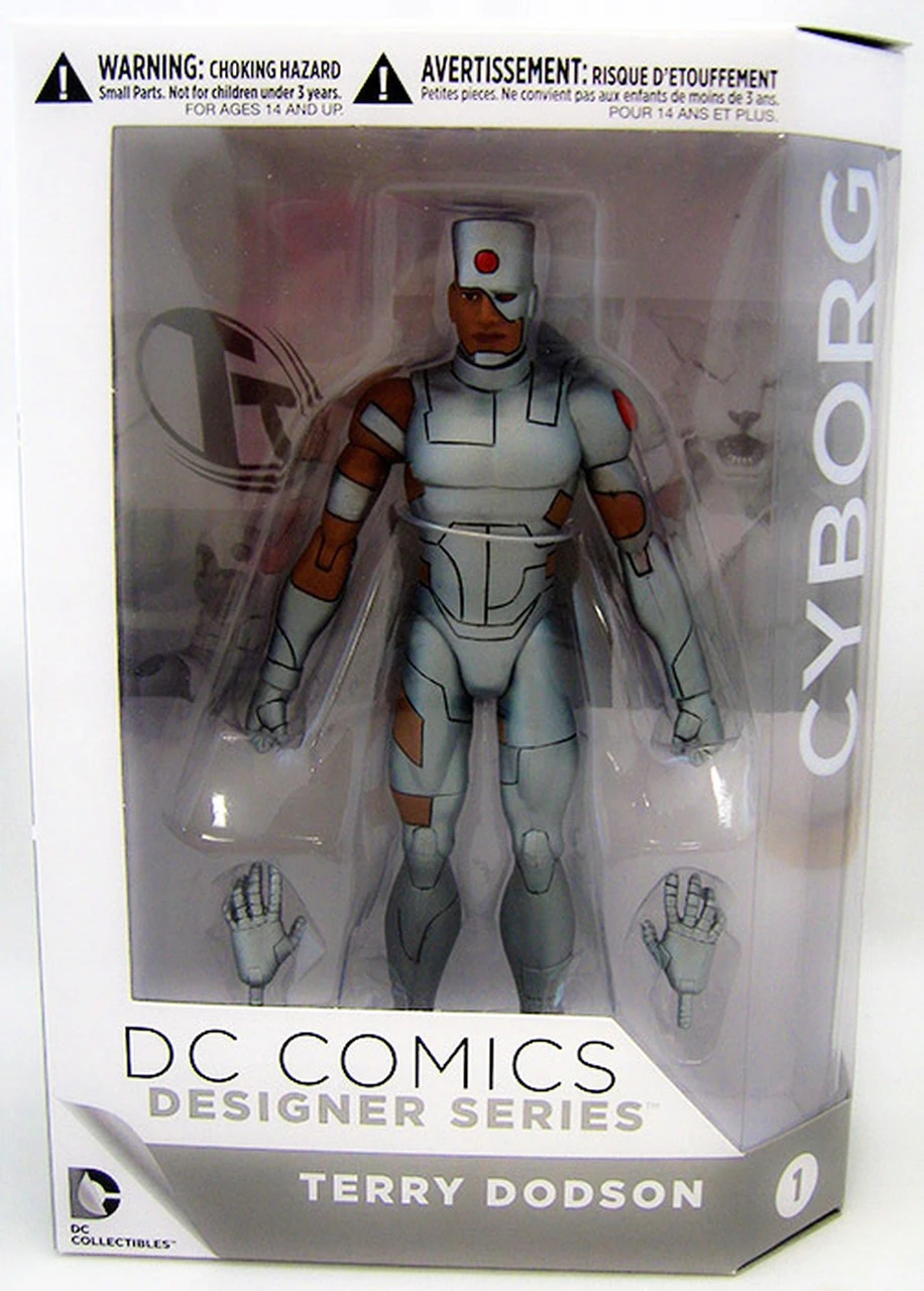 DC Coll dizainerio serijos kiborgas Terry Dodson 1 17 cm aprašymas - Prekės nuotrauka