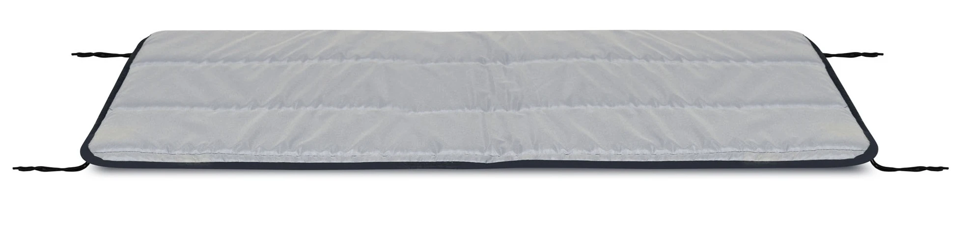 Aio Factory Dygsniuota putplasčio pagalvėlė 120x50 cm tamsiai pilka aprašymas - Prekės nuotrauka
