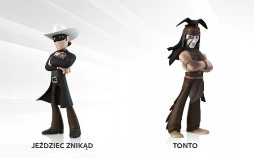 Disney INFINITY begalvis indėnų raitelis TONTO 7cm aprašymas - Prekės nuotrauka