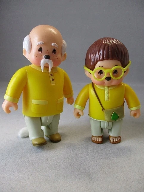 MONCHHICHI Feuillu ir Sylvus figūrėlės 2pak 8cm aprašymas - Prekės nuotrauka