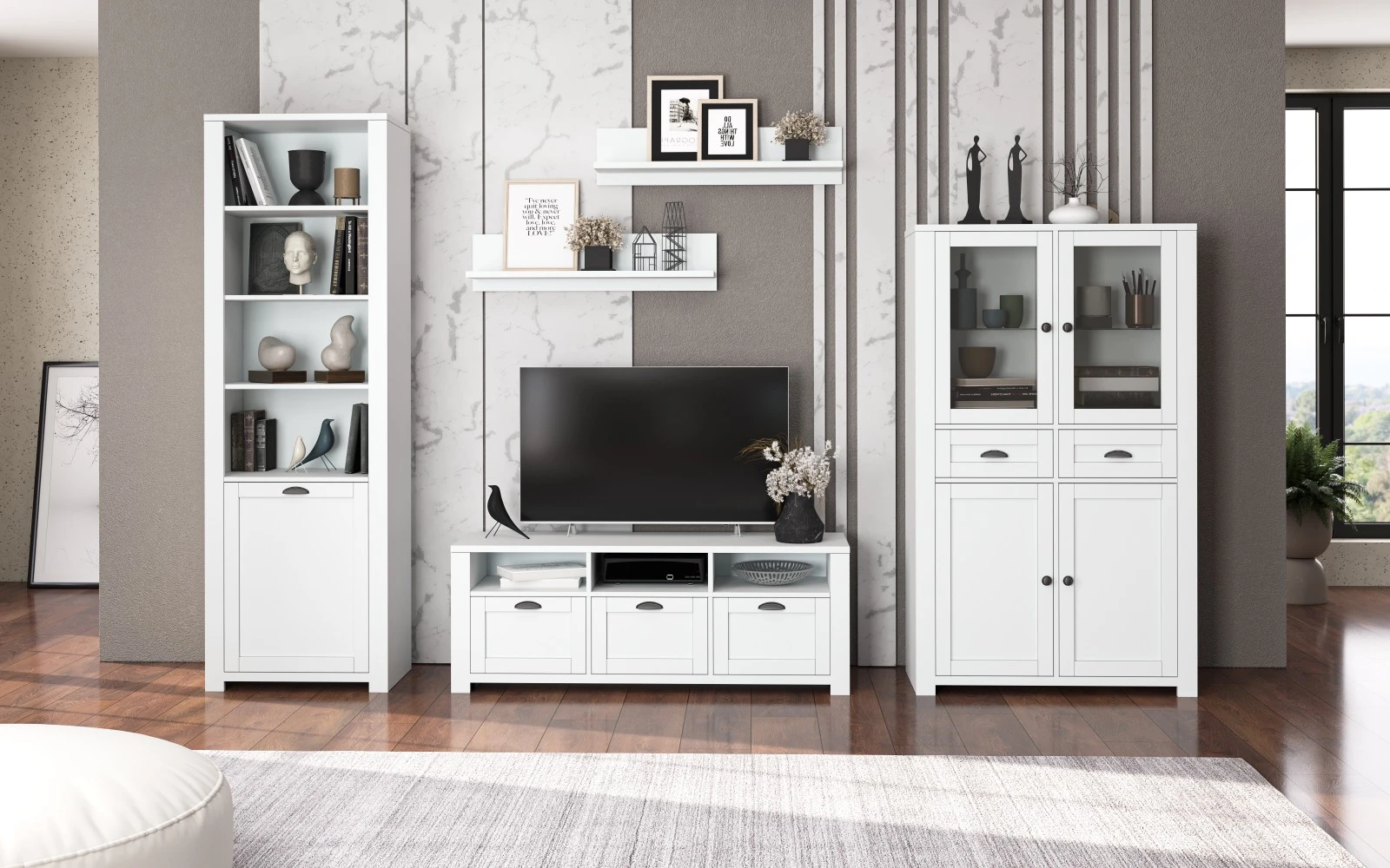 Target Home MONE R SVETAINĖS LENTYNOS 1D BALTOS aprašymas - Prekės nuotrauka